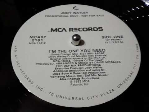 Jody Watley – I'm The One You Need – Vinyl (12