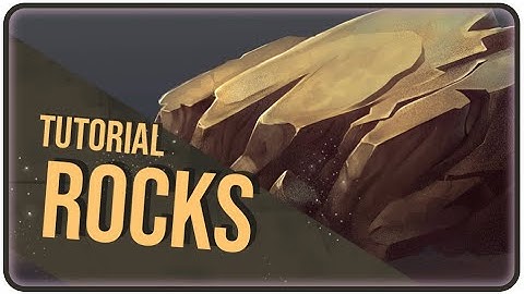 Stylized Rocks | Digital Painting Tutorial