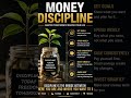 Control your money, or it will control your life. Choose discipline. #selfimprovement