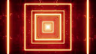 4k Hypnotic Red Suare light cyber tunnel background | 4k Djloops Background 2023 | Vjloops | Vj Deba