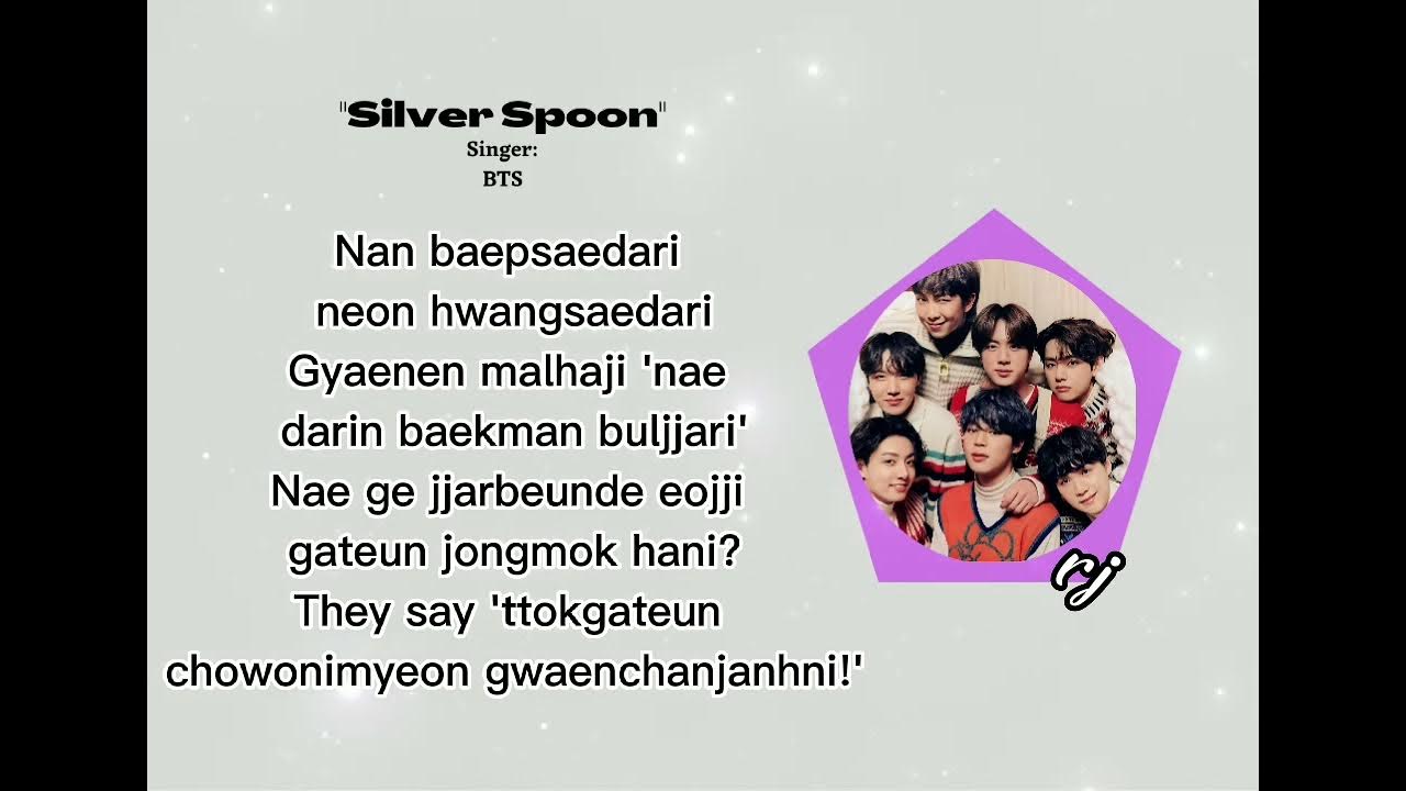 Silver Spoon (뱁새) BTS lyrics YouTube