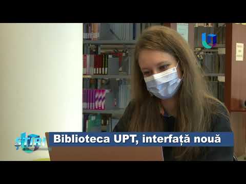 TeleU: Biblioteca UPT, interfață nouă