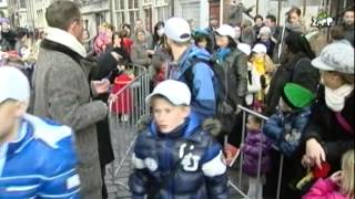 Intocht Sinterklaas Dordrecht - Jeugdjournaal - Wolkentv - 2012