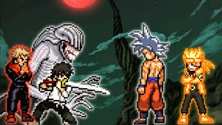 Yuta Okkotsu Buffed & Yuji Op Vs Goku Dbfz V2 Op & Naruto Op In Jump Force Mugen