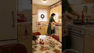 POV: December 1962 mom is cooking #holidays #christmas #1960s #vintage #nostalgia