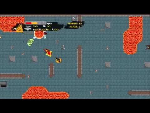 Undead Empire Hellfire   Intro Scene Dr Hubert Von Scythe, Wave 1 to 3 HD Gameplay XBLIG Xbox 360