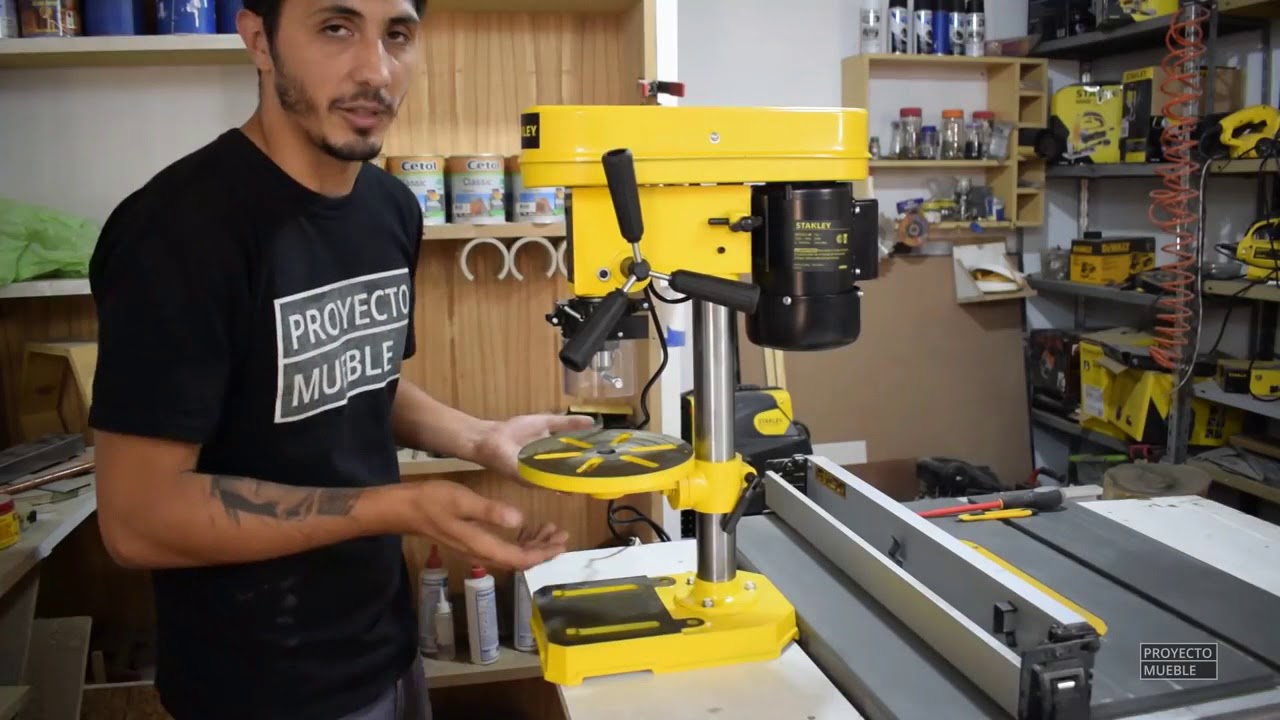 Agujereadora Taladro De Banco Stanley 1/3hp 13 Mm Sbt2513 | Envío gratis