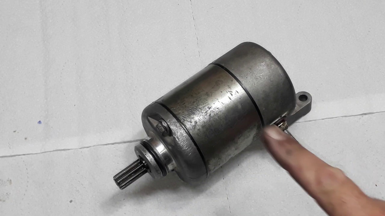 Honda Tornado XR250 desarme de burro de arranque con carbones y plaqueta