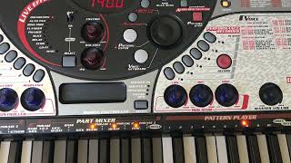 Yamaha DJX-II works fine on AC adapter but freaks out and dies on batteries