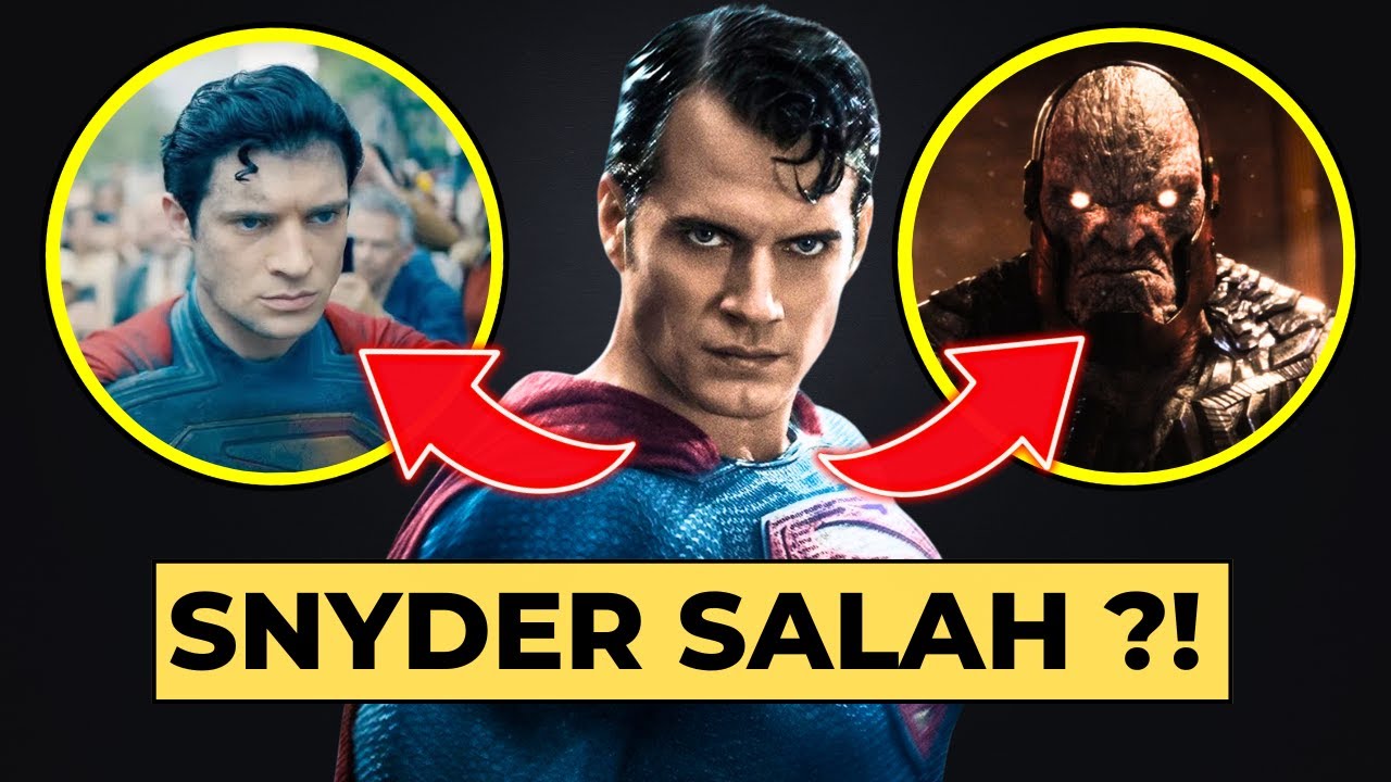 ZACK SNYDER SUDAH MENGHANCURKAN SUPERMAN ?! INI FAKTANYA !!