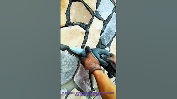 Stone Wall Construction: Grouting the Gaps