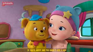 if youre happy and you know it teddy bear version rhymes for children infobells