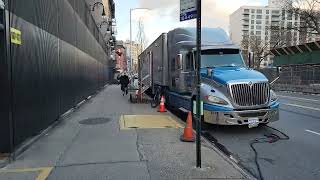NYC Views Checking out a movie shoot in the Lower East Side.