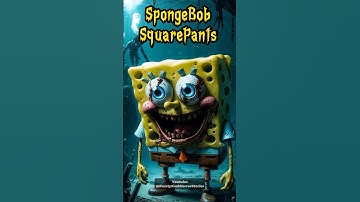 Horror Version of SpongeBob SquarePants Characters - Animation #scary #creepy #spongebob