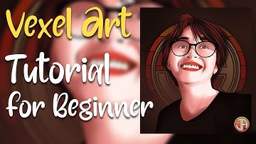 Vexel Art Tutorial Speed Art using Photoshop