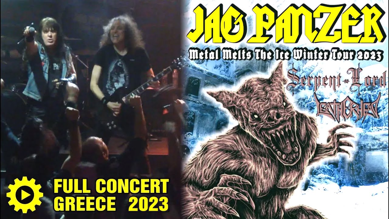 JAG PANZER - Full Concert [25/1/2023 @8ball - Thessaloniki - Greece]