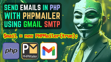 How to Send Emails in PHP with PHPMailer via Gmail SMTP and Google App Password | PHPMailer Tutorial