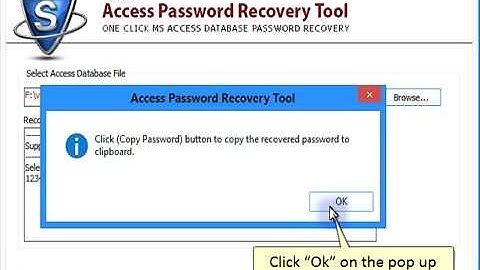 How to Recover Forgotten or lost Password of ACCDB and MDB files