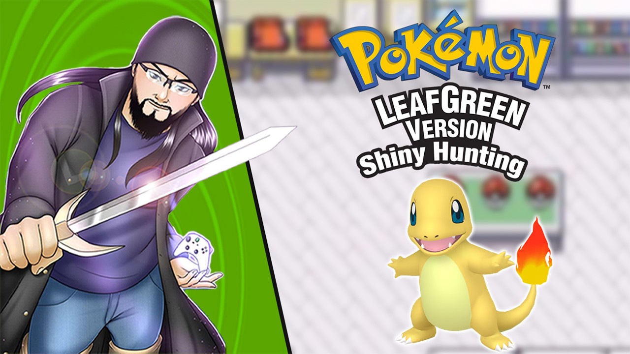 FULL ODDS NOSTALGIC SHINY HUNTING CHARMANDER!!! (Pokemon Leaf Green)