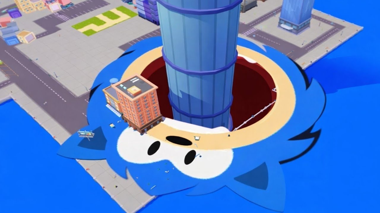 Hole.io-SATISFYING Hole.io Gameplay | No Commentary | #54