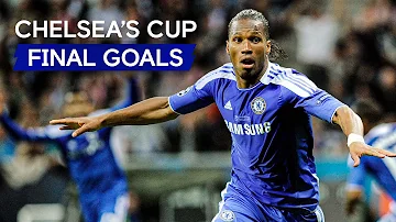 Drogba's Munich Masterclass, Hazard's Brilliant Volley & More | Chelsea's Best Cup Final Goals