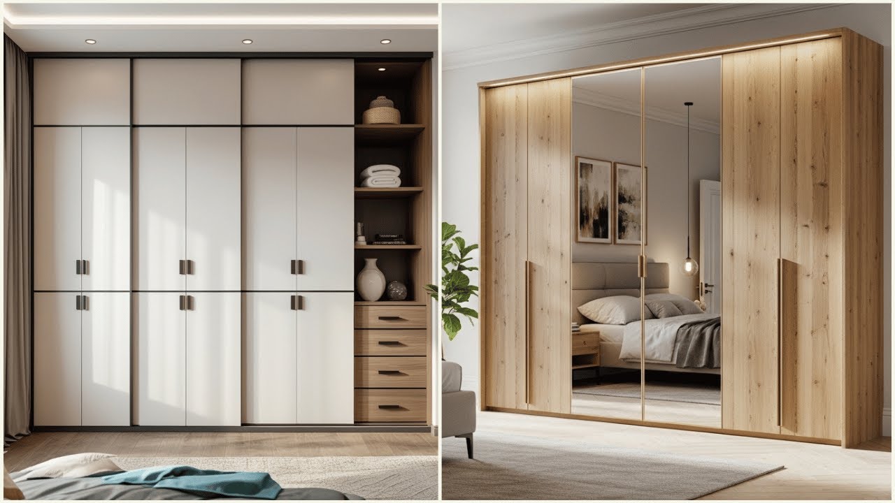 Bedroom Cupboard Design 2025 | Sliding Doors, Mirror Panels, Modular Storage & Smart Interiors