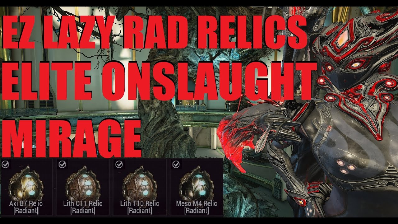 [WARFRAME] Get Radiant Relics VERY Easily With This Mirage Build 2024 ...