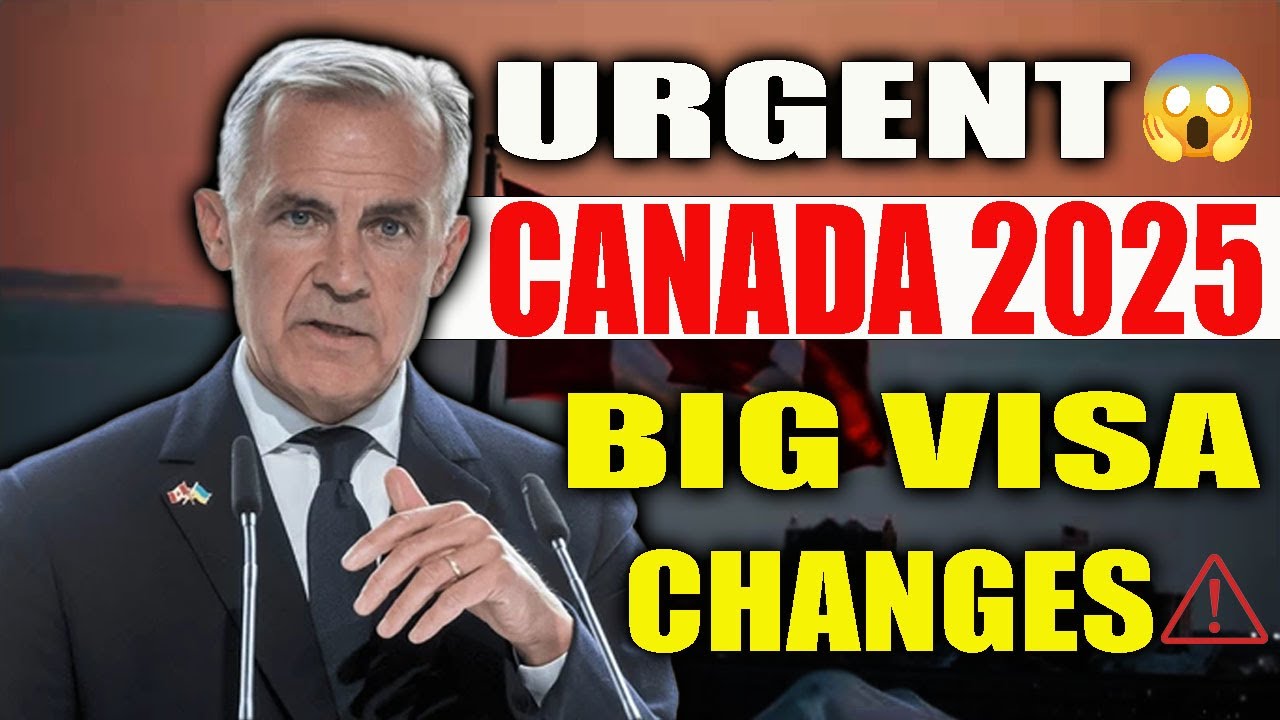 4️⃣ 🔥 New 2025 Canada Visa Rules EXPLAINED — Massive Immigration Changes for Seniors & Families