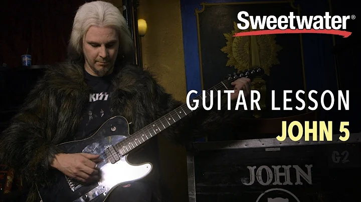 John 5 Guitar Lesson  Tuning and Bending Tips and ...