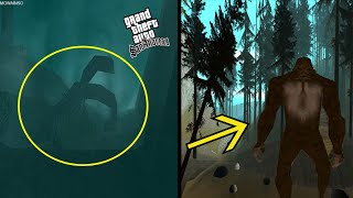 Gta San Andreas Koca Ayak Gi̇zemi̇ - İri̇ Yari İnsan