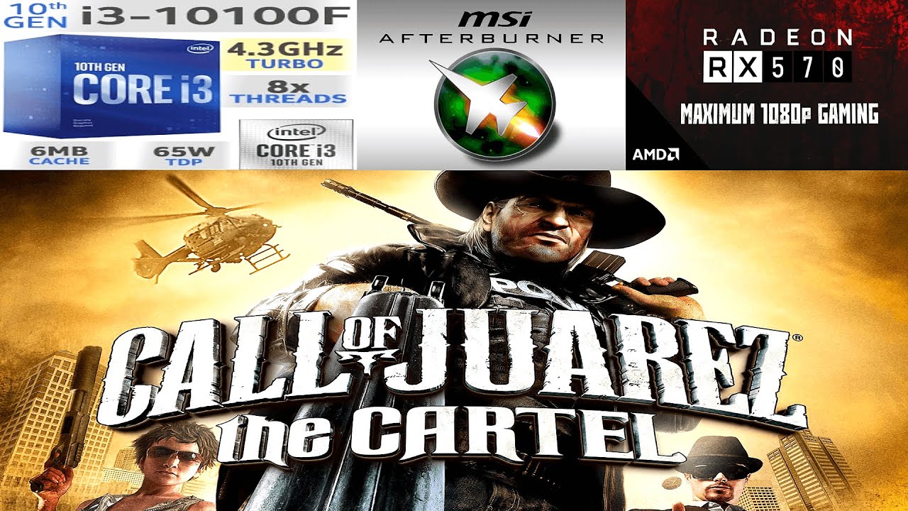 Call of Juarez: The Cartel 💊 GAMEPLAY EN ESPAÑOL i3 10100F RX 570 de 4gb