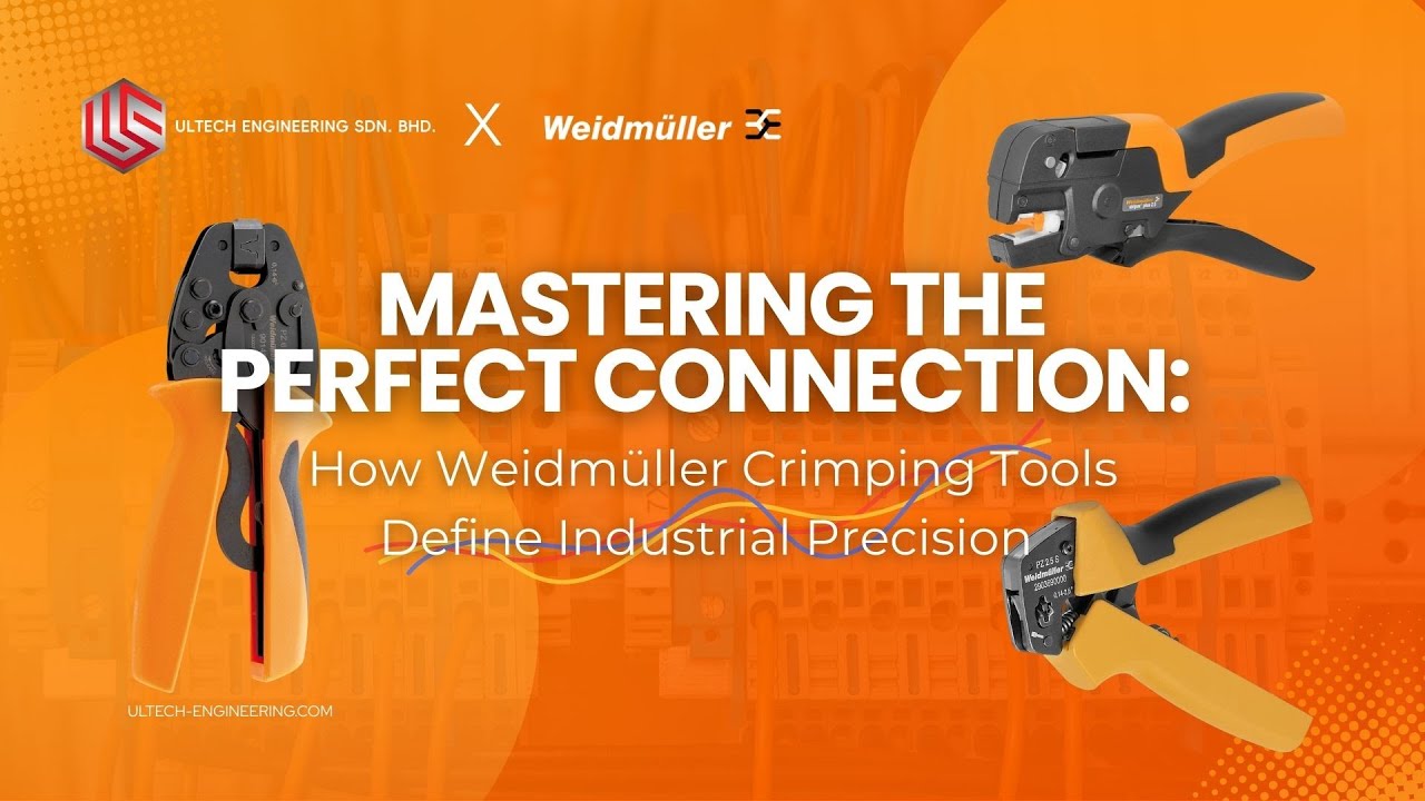 Mastering the Perfect Connection: How Weidmüller Crimping Tools Define Industrial Precision