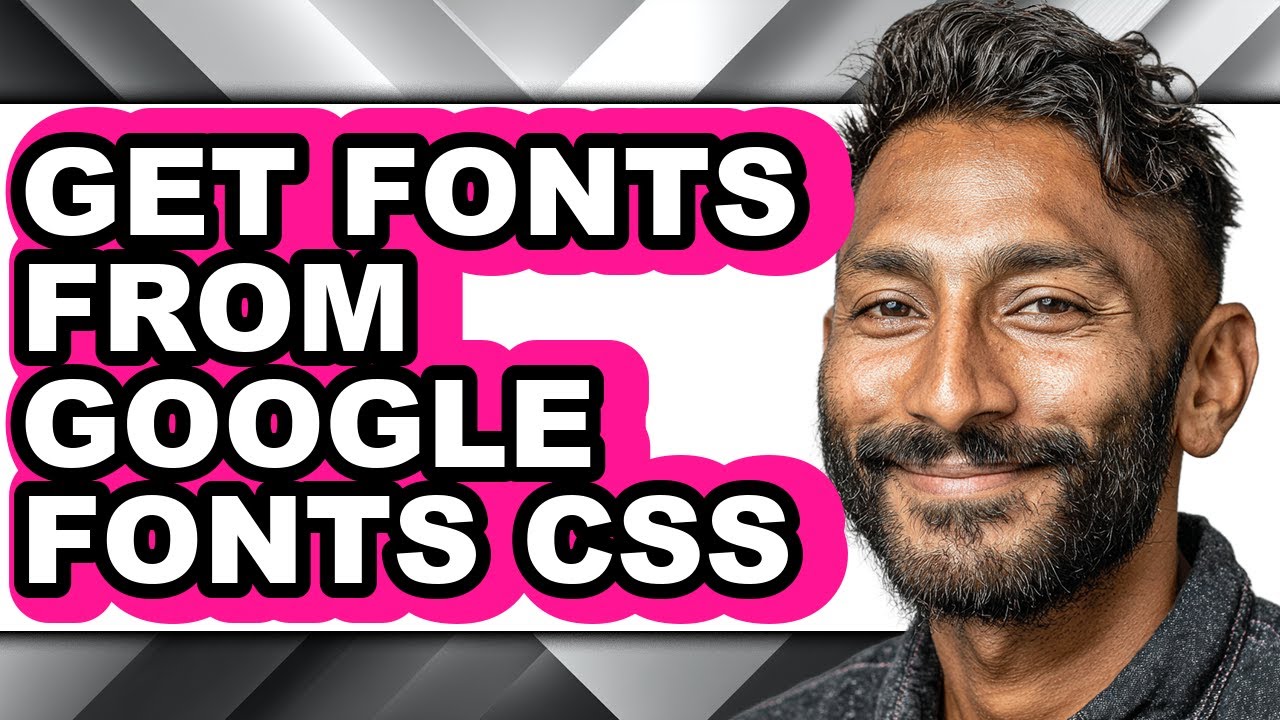 How to Get Fonts from Google Fonts Css (only Way) - YouTube