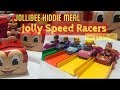 Jollibee Kiddie Meal - Jolly speed racers | unboxing and how to install stickers