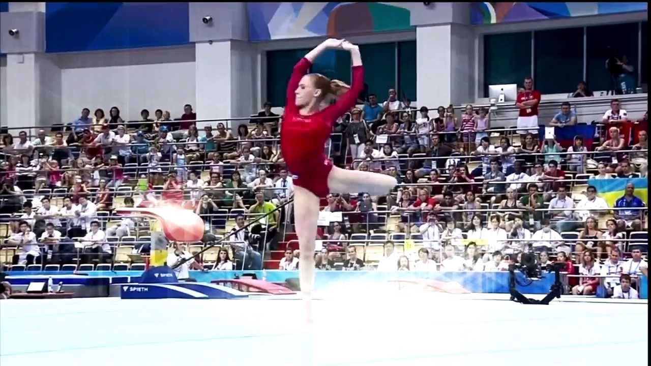 Russian gymnasts - elegance, grace and beauty