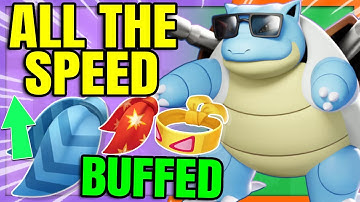 BUFFED CHOICE SCARF is a Must Have ITEM on BLASTOISE | Pokemon Unite