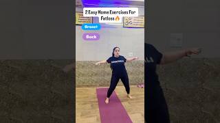 2 easy home exercise to loose fat🔥#shorts #viral #fatloss #youtubeshorts #trending #weightloss #yt