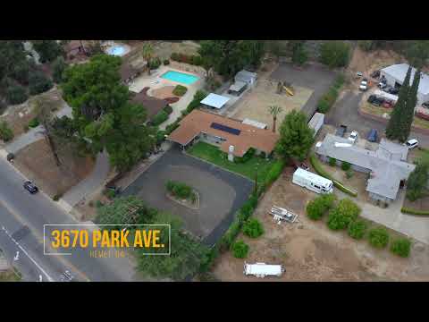 3670 Park Ave., Hemet, CA home video tour
