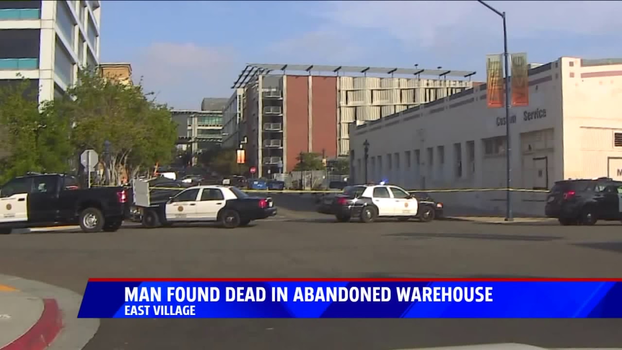 Man Found Dead In Abandoned Warehouse - YouTube