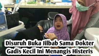 AISHWA NAHLA MENANGIS HISTERIS SAAT DISURUH BUKA JILBAB