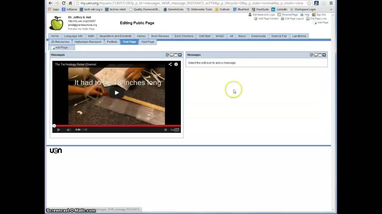 Embed video from youtube YouTube