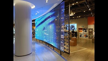 Transparent LED Display P3.91-7.81 Window Glass Screen HD High Brightness Video Advertising