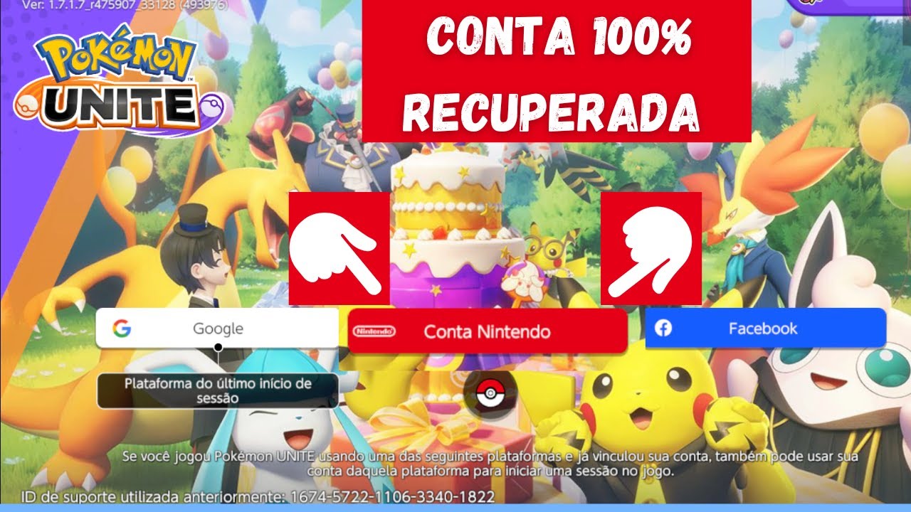 Como alterar a senha e recuperar a conta em Pokémon GO