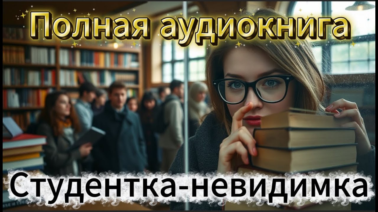 📖ПОЛНАЯ АУДИОКНИГА📖СТУДЕНТКА-НЕВИДИМКА, ЧАСТЬ 1❤️🍷 ЛЮБОВНЫЕ РОМАНЫ🍷
