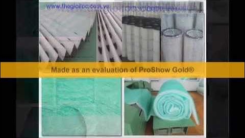 Bông lọc bụi sơn, bông lọc bụi G4