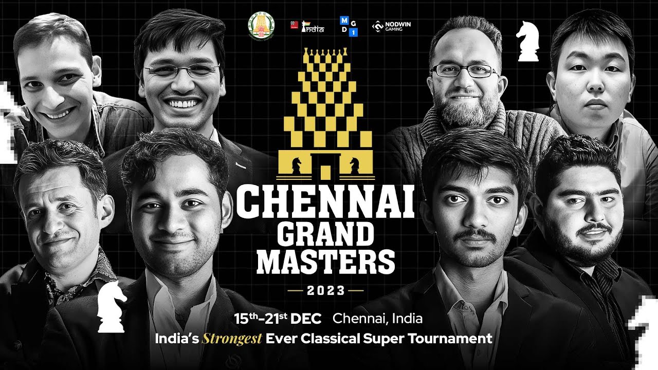 Gukesh and Arjun will battle world's best at the Chennai Grand Masters