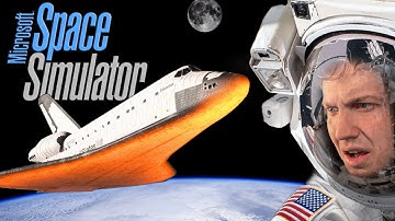 Space Shuttle Re-Entry in Microsoft Flight Simulator!