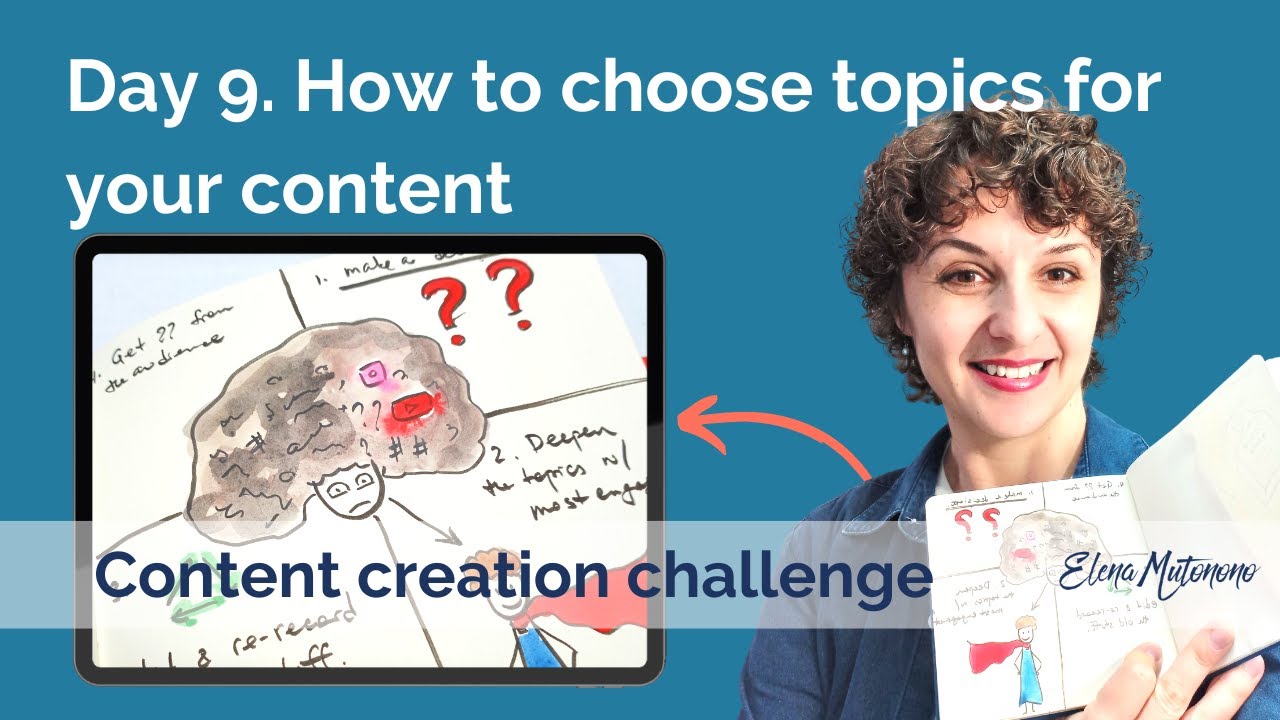 How to choose topics for your content - YouTube