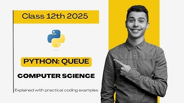 Queue in Python | Class 12 Python | Computer Science