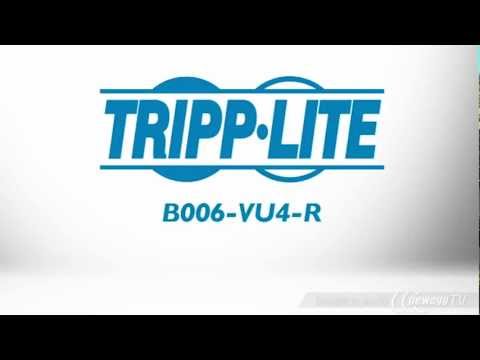 Product Tour: TRIPP LITE B006-VU4-R 4-Port Desktop KVM Switch